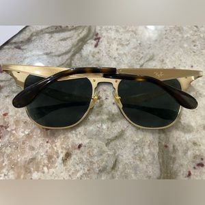 Raybans Blaze clubmaster sunglasses